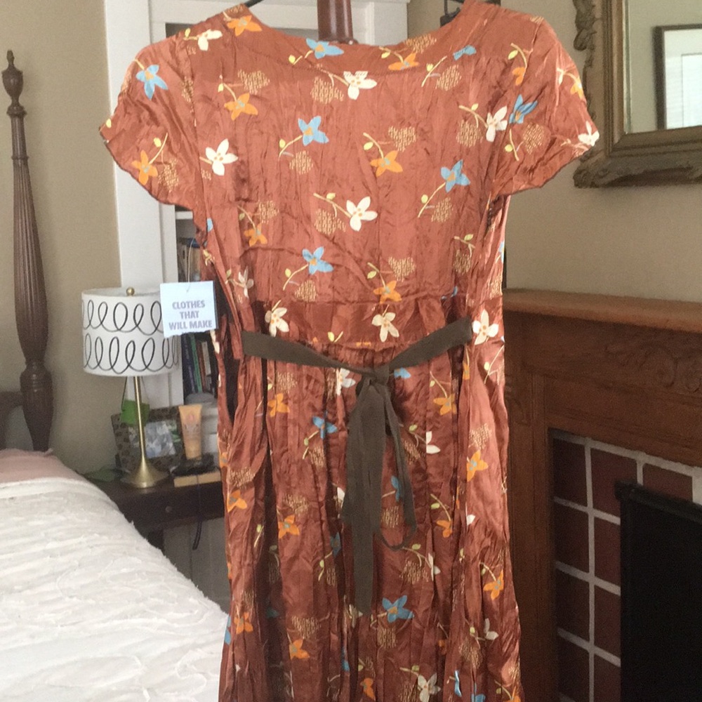 Free People‎ Silk Dress - Picture 3 of 4